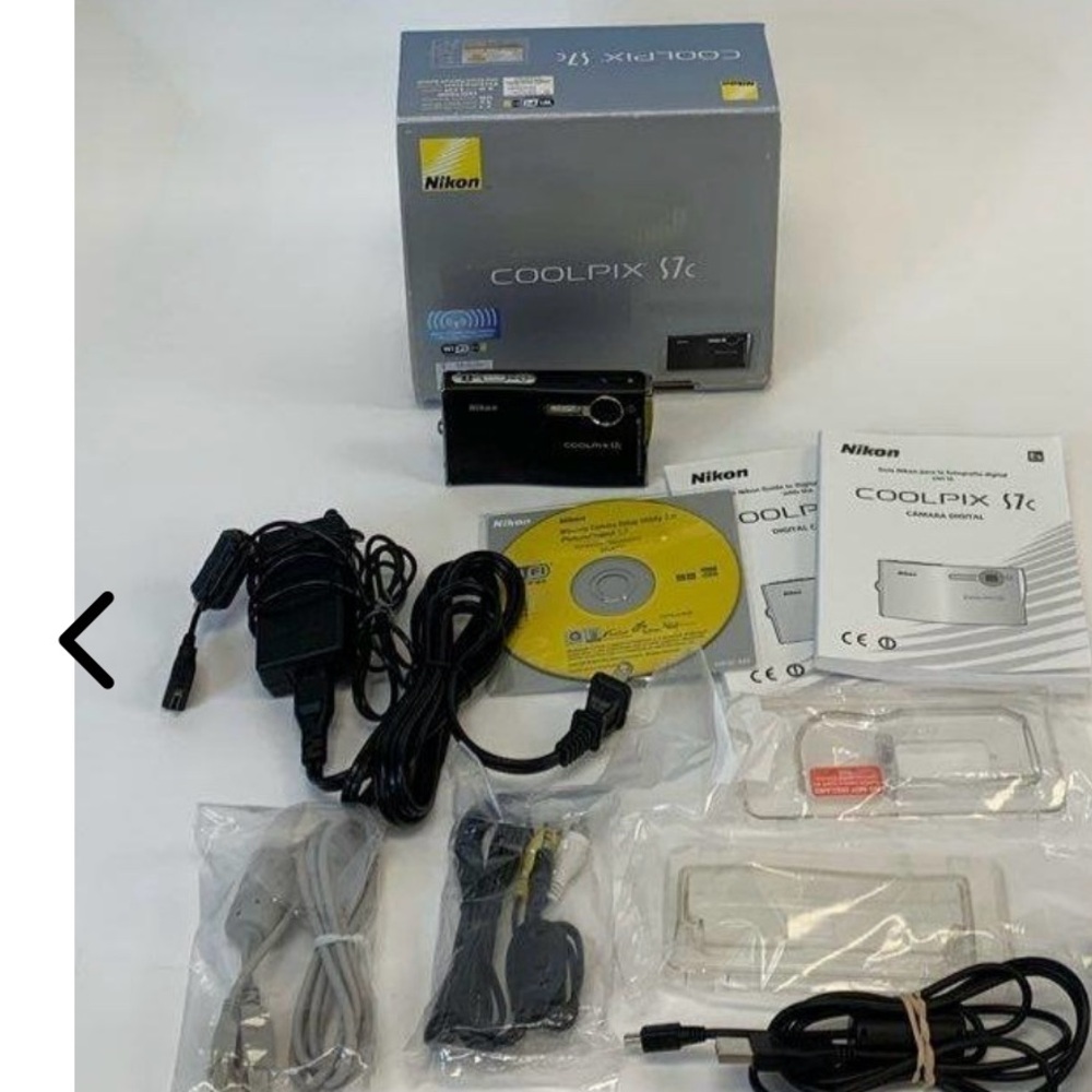 Nikon COOLPIX S7c Camera Base in Black